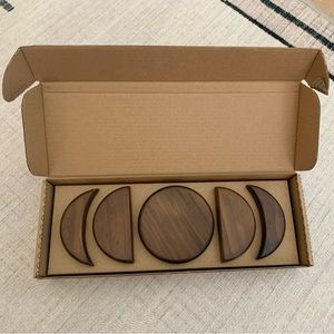 Gibbous Nimbus Moon Phase Wall Hooks